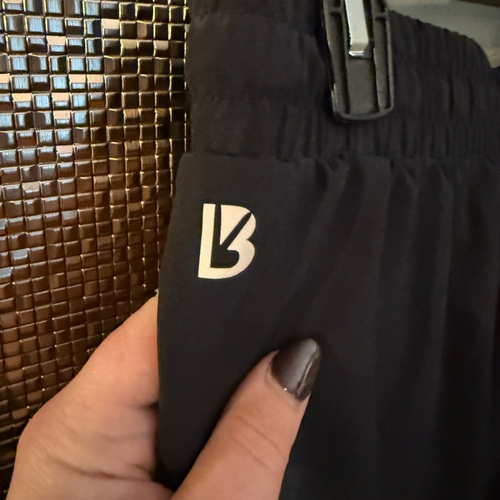 BuffBunny Black Athletic Running Shorts with Inner Liner - Picture 5 of 5